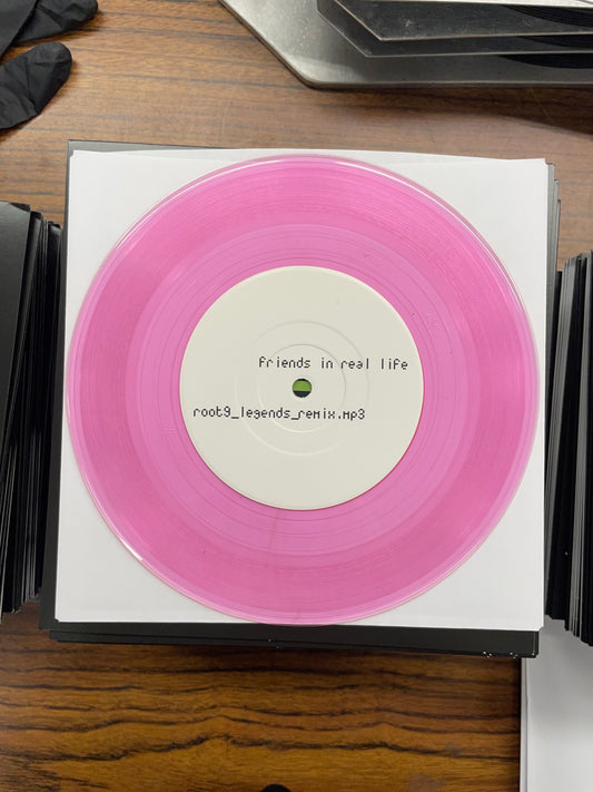 7" Record: Friends In Real Life - The Remixes (Volume I)