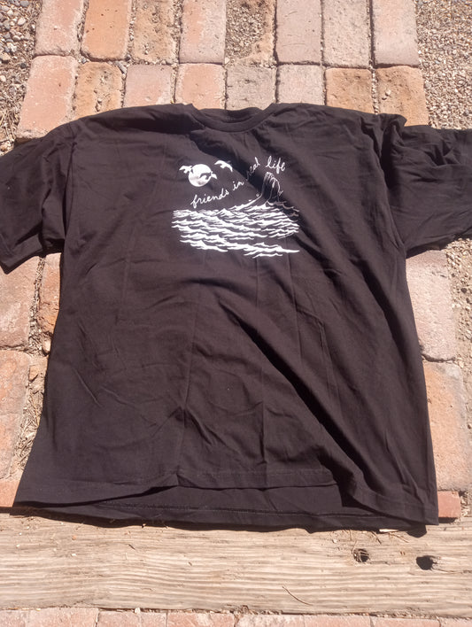 T-Shirt (Unisex: Bayside) - Friends In Real Life